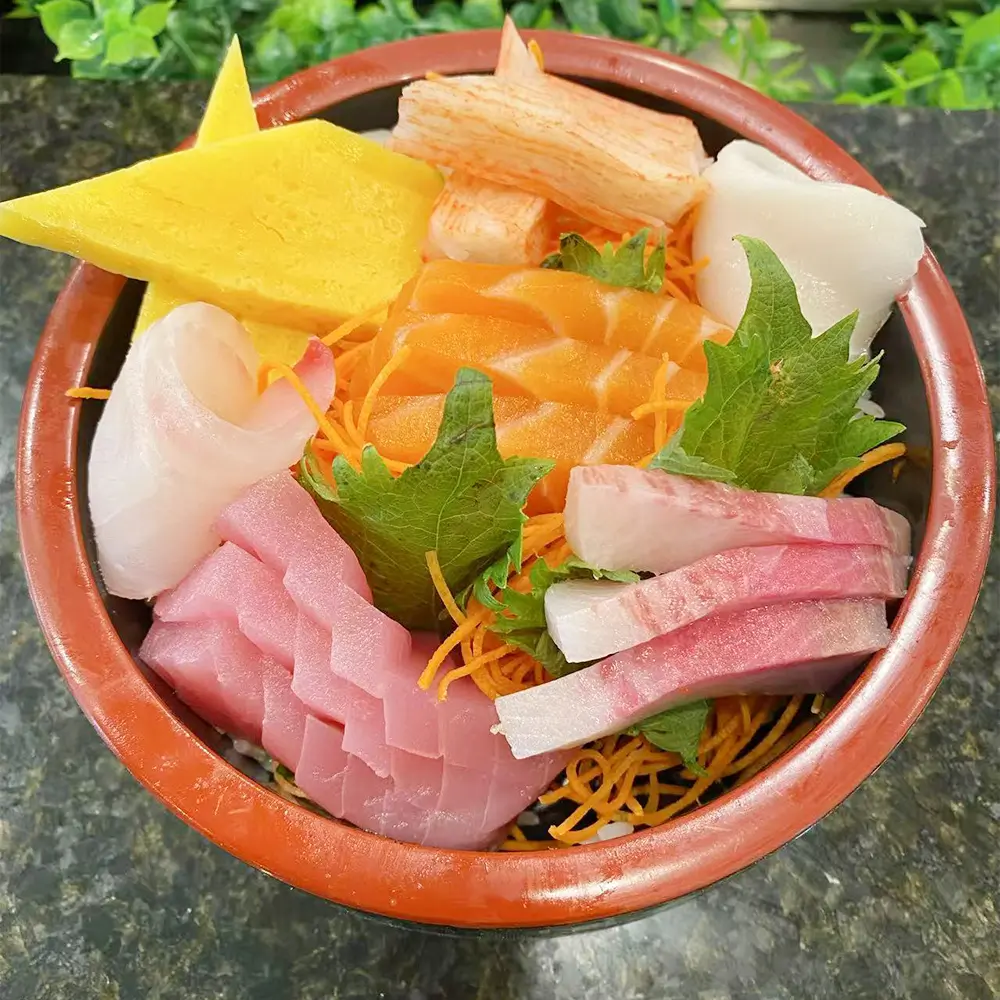 Sashimi assortment from Wasabi AYCE, a Japanese restaurant in Superior